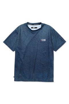 フェイクデニムTシャツ(デニム) ポリエステル / クルーネック / ウォッシャブル