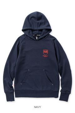 SHIELD LOGO P/O HOODIE / シールドロゴプルオーバーフーディー
