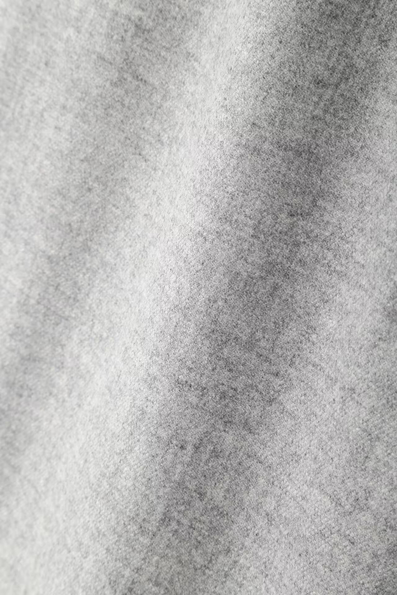 [URBAN PRECIOUS] フラノストレッチタイトスカート (グレー) / ウール・ナイロン / ストレッチ / 裏地付き / セットアップ / 0314220170