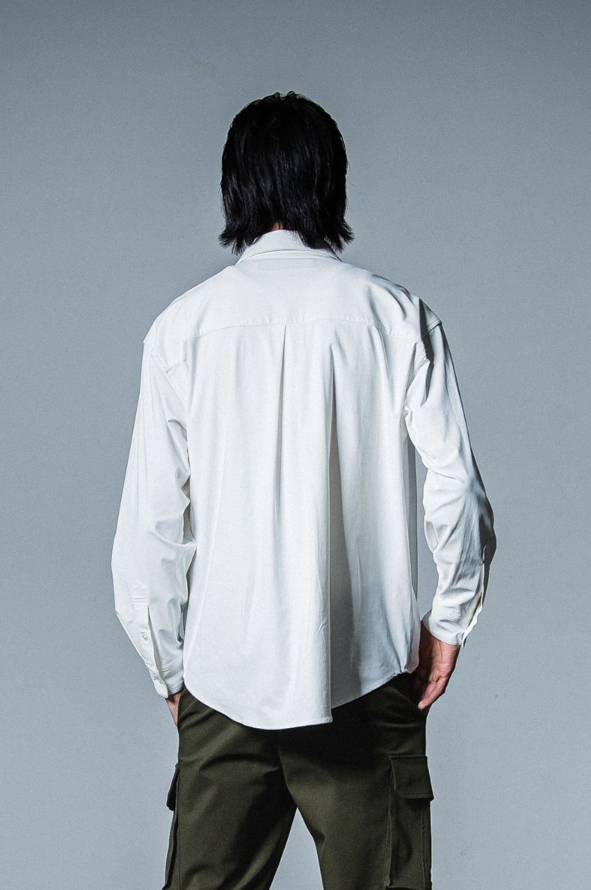 jack shirts (WHITE) ナイロン / 軽量 / 速乾 / ストレッチ / RC31-SH-001