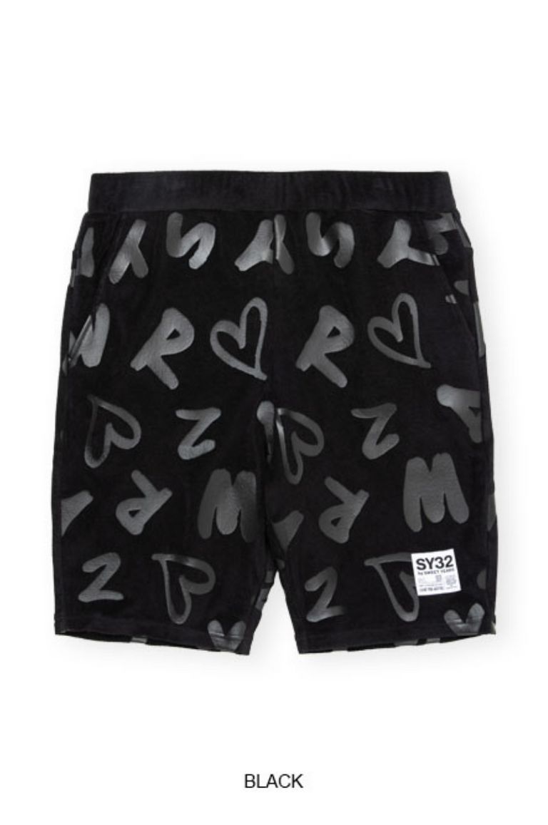 国内発送☆SY32 by SWEETYEARS ソフトパイルショートパンツ SY32 by SWEET YEARS - PILE SHORT PANTS/パイルショートパンツ