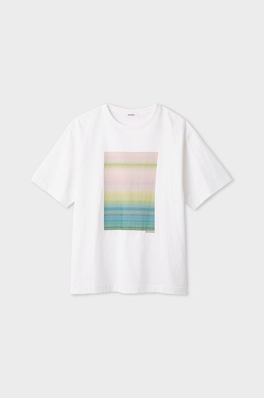 COLOR GRAPHIC TEE(ピンク)綿 / ウォッシャブル / MWCT251070