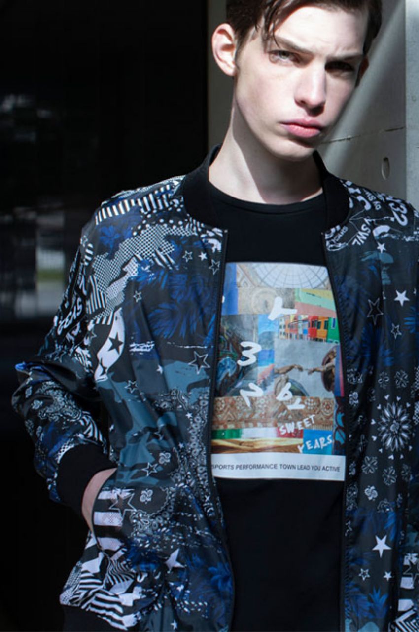 INK JET PHOTO TEE / プリントTシャツ
