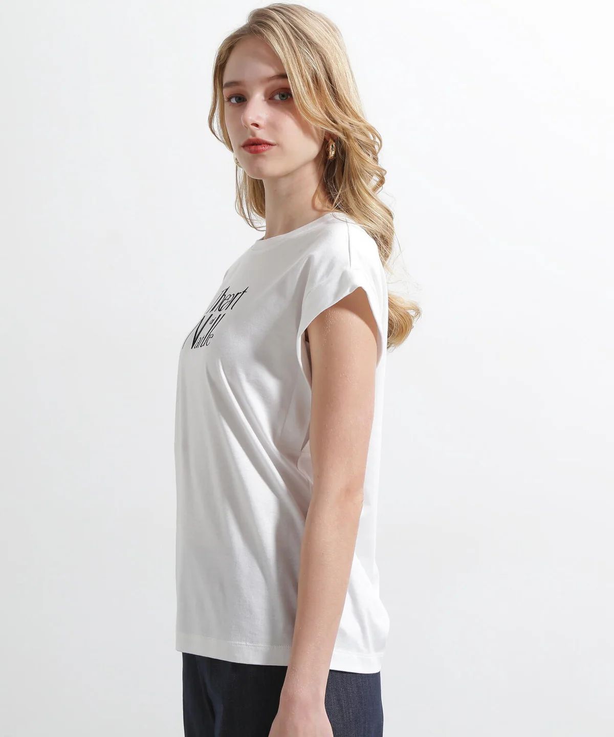 "The Art of Nature" Tシャツ (ホワイト) / 綿 100% / ウォッシャブル / ストレッチ / 0315160418