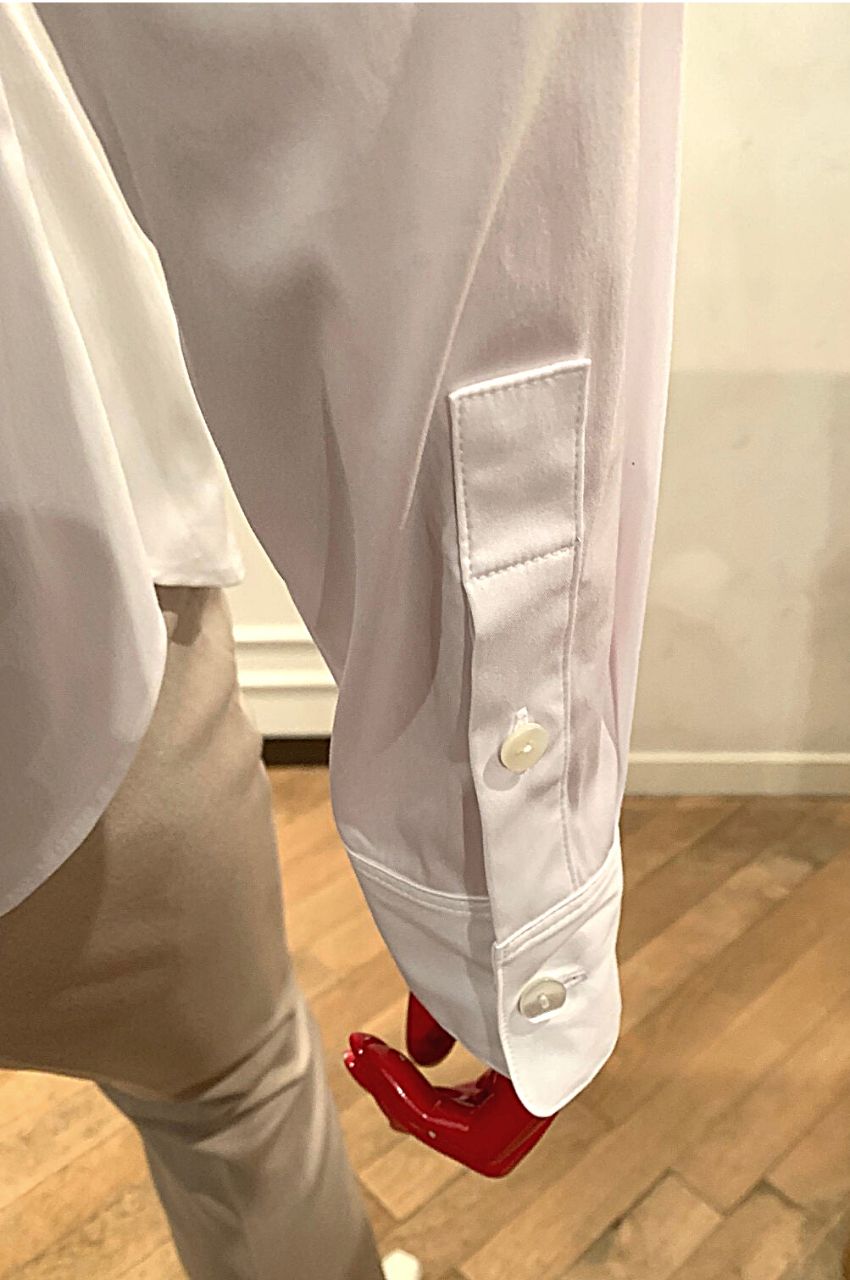 Wealth Classic Fitted Shirt / クラシカルウエストシェイプシャツ