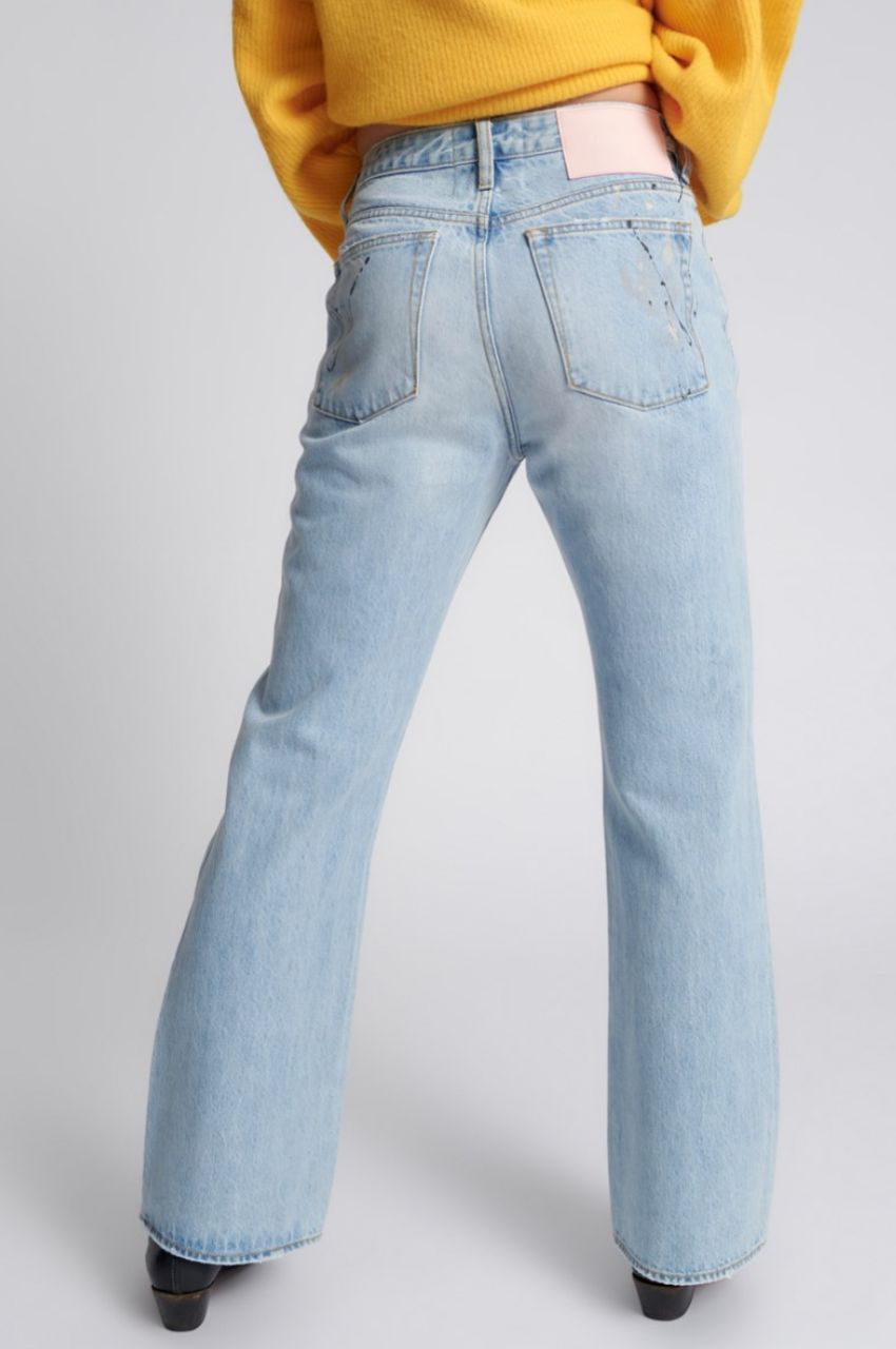FLEETWOOD ARTISTE CHARLIE SLIM HIGH WAIST FLARED JEANS/フリートウッドアーティストチャーリースリムハイウエストフレアジーンズ