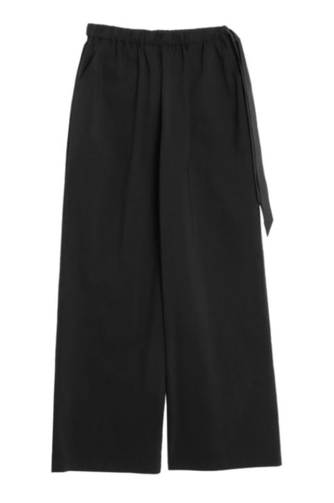 新品タグ付き】エレンディーク☆赤色 ☆洗濯可能 テーパードパンツ 新品　エレンディーク　パンツ　レッド　ウエストゴム　洗える　テーパード　M