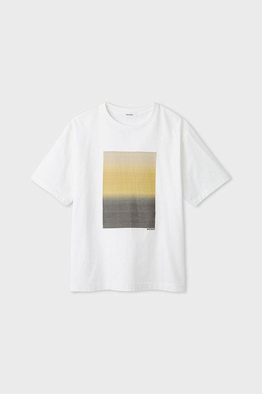 COLOR GRAPHIC TEE(イエロー)綿 / ウォッシャブル / MWCT251070