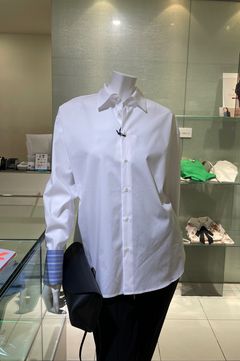オーバーサイズダブルカフスシャツ / ウォッシャブル