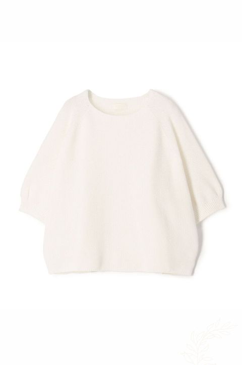 TOMORROWLAND - WOOL CABLE KNIT COMBINATION VOLUME SLEEVE PULLOVER  /ウールケーブルニットコンビ ボリューム スリーブプルオーバー | LA FEMME