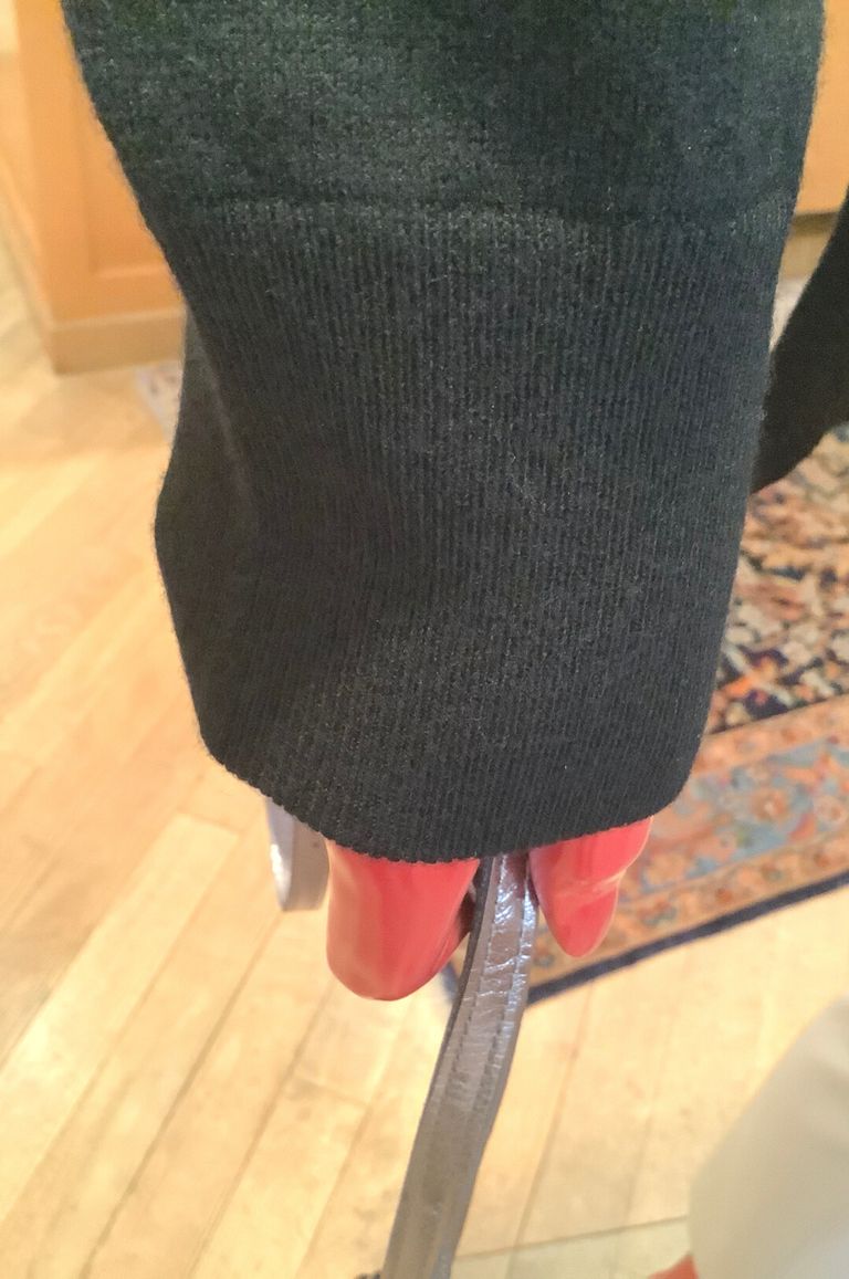 Theory - Wool Tech Karenia Yoke / ウールクルーネックプル