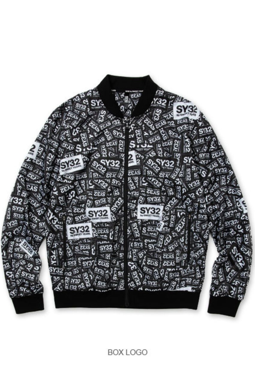 SY32 by SWEET YEARS - GRAPHIC BOMBER JK/ボンバージャケット | LA FEMME