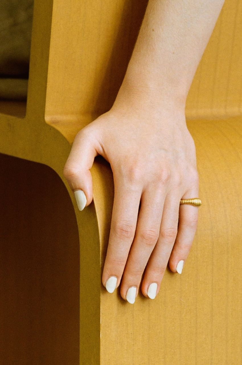 ASAMI FUJIKAWA - Shell Ring（pinky）2202008 Silver
