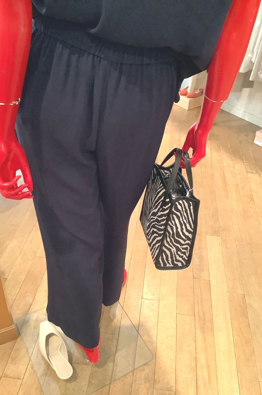Powder Crepe Wide Pull On N 2 / パウダークレープワイドパンツ