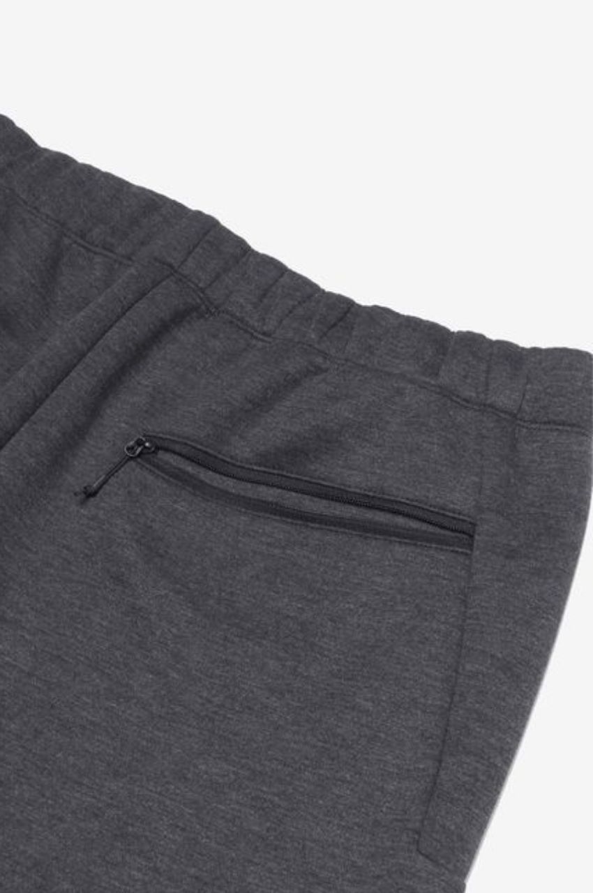 テックエアースウェットワイドパンツ (ミックスチャコール) ポリエステル /サイドポケット  / 右後ろにはファスナーポケット / 軽量  /NB62499