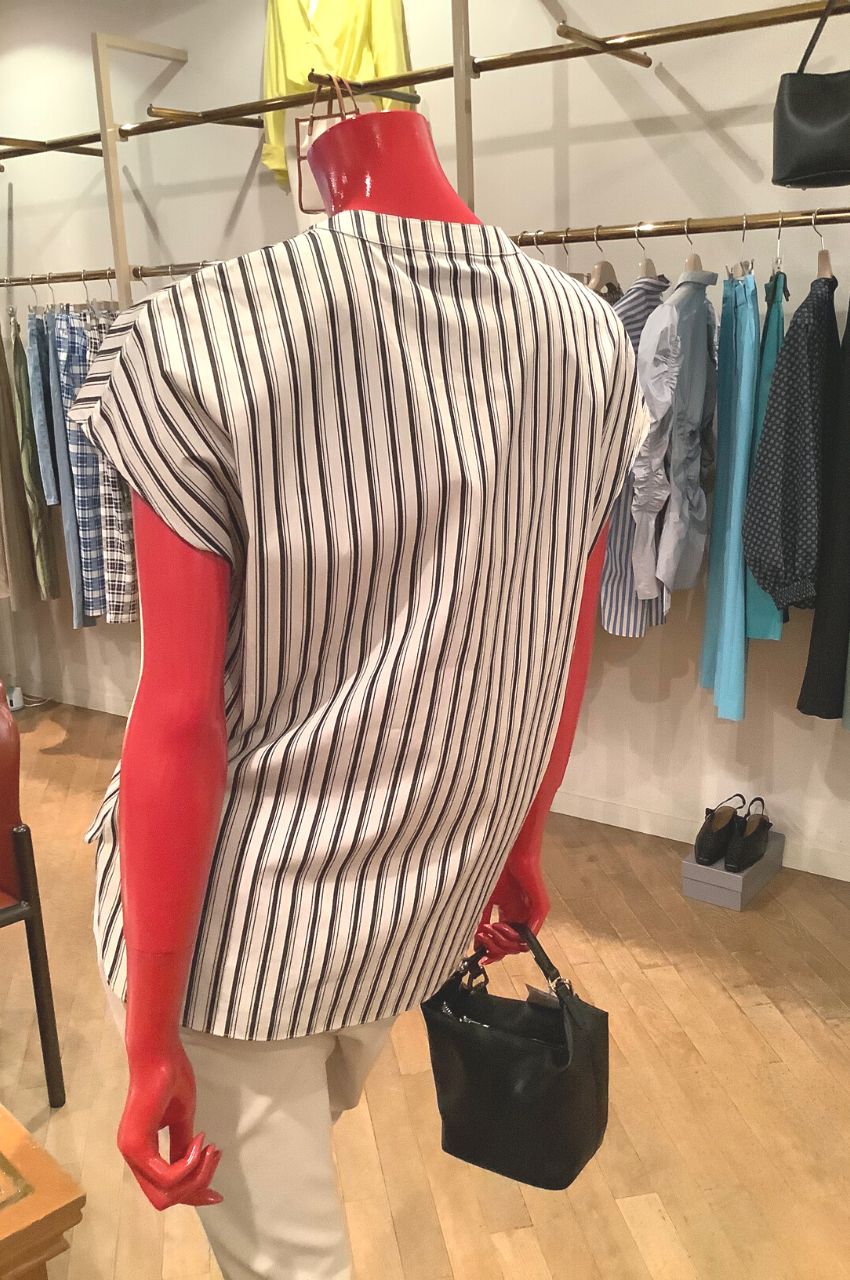 Diego Stripe Easy Popover / ストライププルオーバー