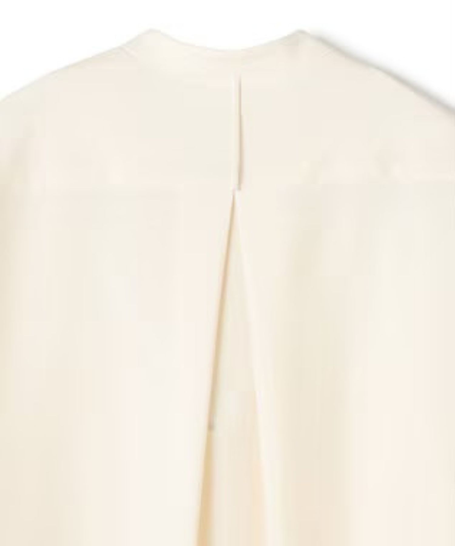 SPHENE / スタンドカラープルオーバーブラウス (Ecru) ポリエステル / 長袖 / ストレッチ  / 手洗可 / BLCWLS0103