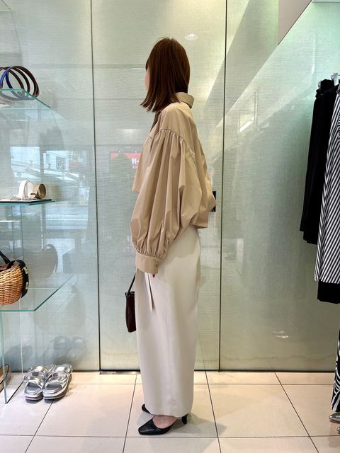 #【ELENDEEK×MIESROHE】クロップ丈シャツ×ゆったりタックパンツ✨✨