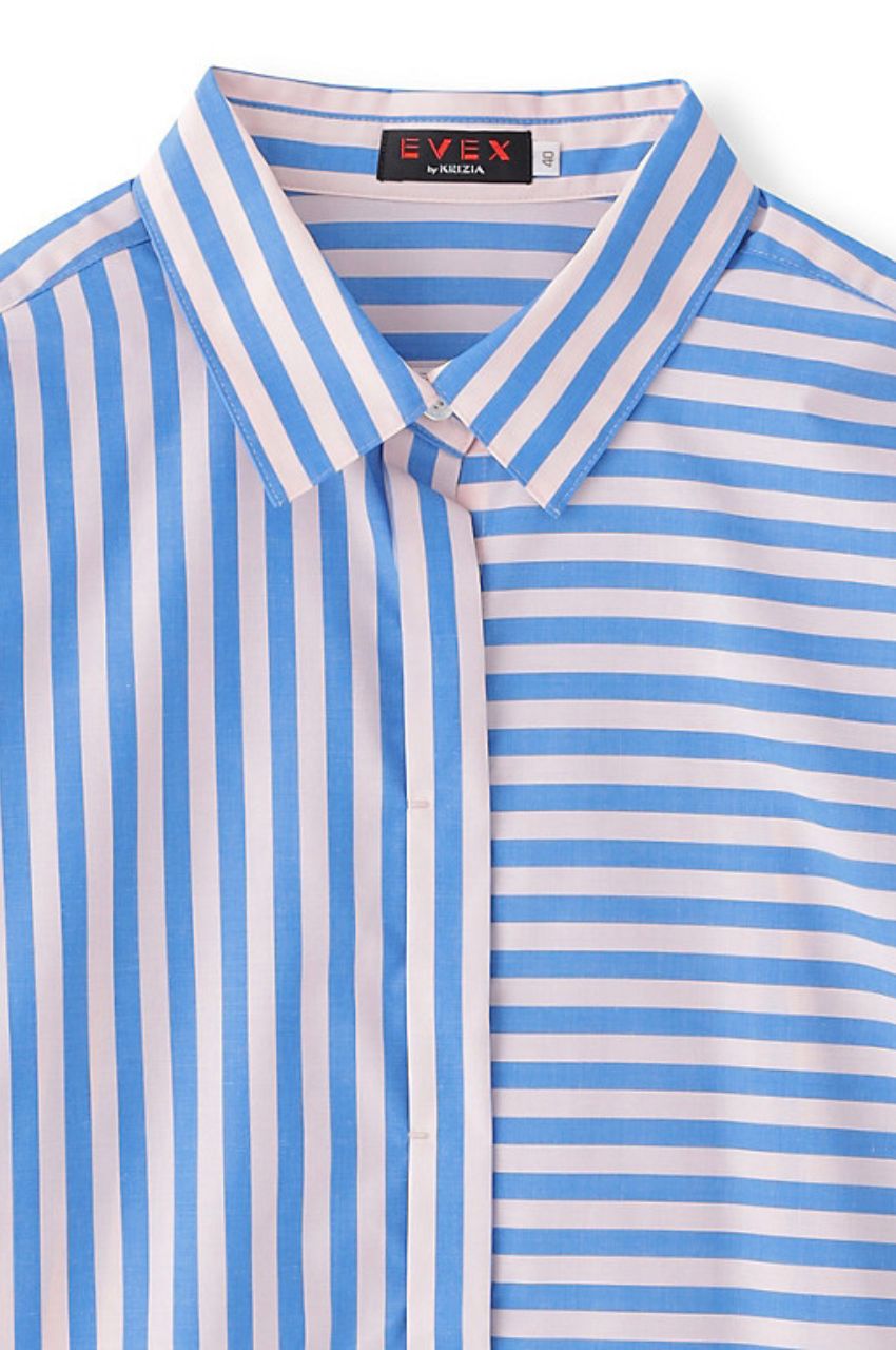 FUNCTION STRIPE SHIRT / ファンクションストライプシャツ
