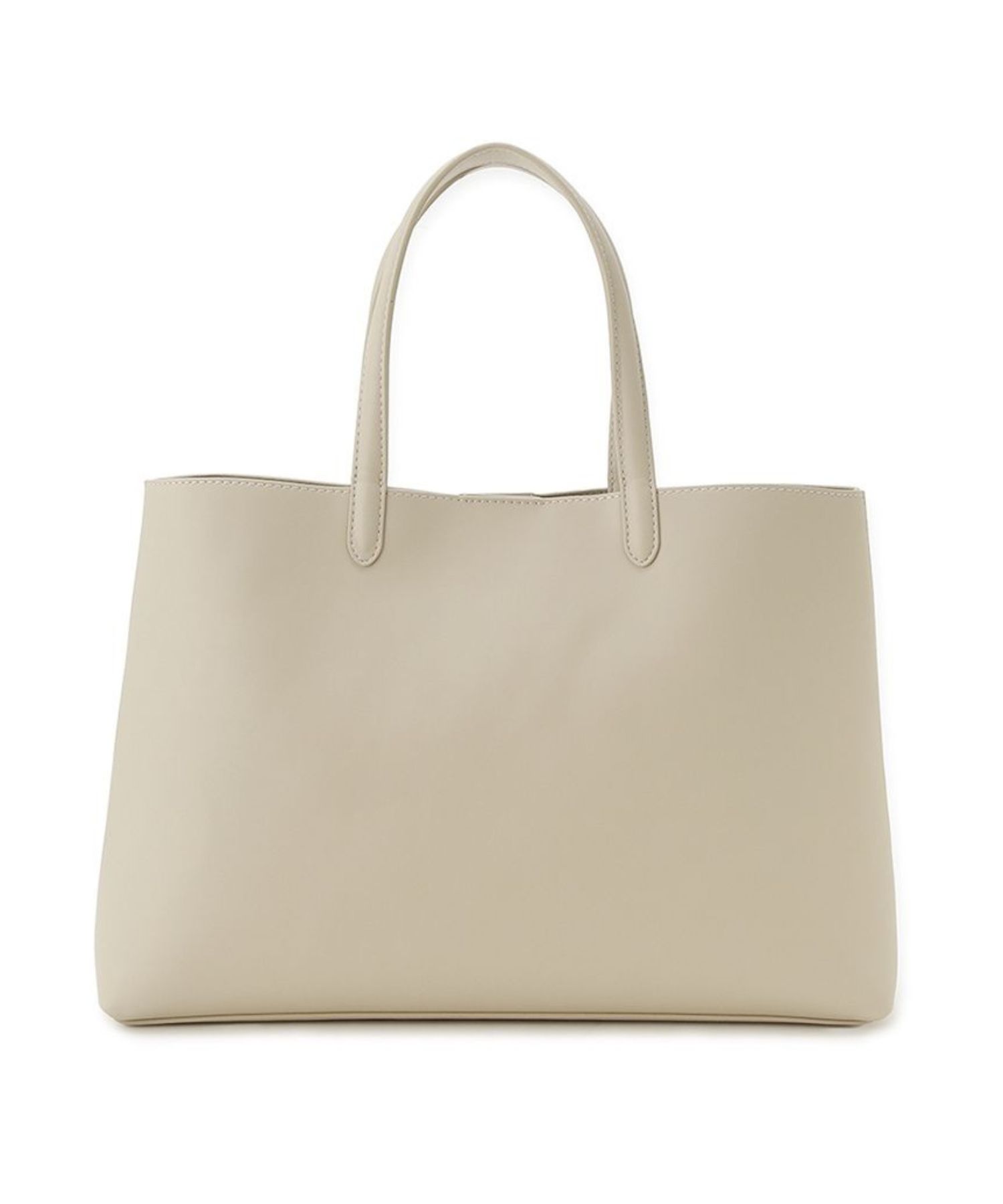 トートバッグ (IVR) 合成皮革 / A4サイズ収納 / 内ポケット /軽い / 09WGB261804