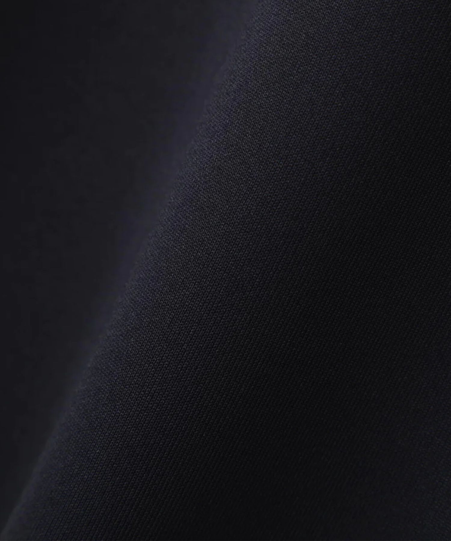 ラッフルヘムジャージスカート(ネイビー)ポリエステル / ストレッチあり / 裏地付き / 前ポケット×2 / 後ろファスナーあき / 後にベンツあり / 0316120116