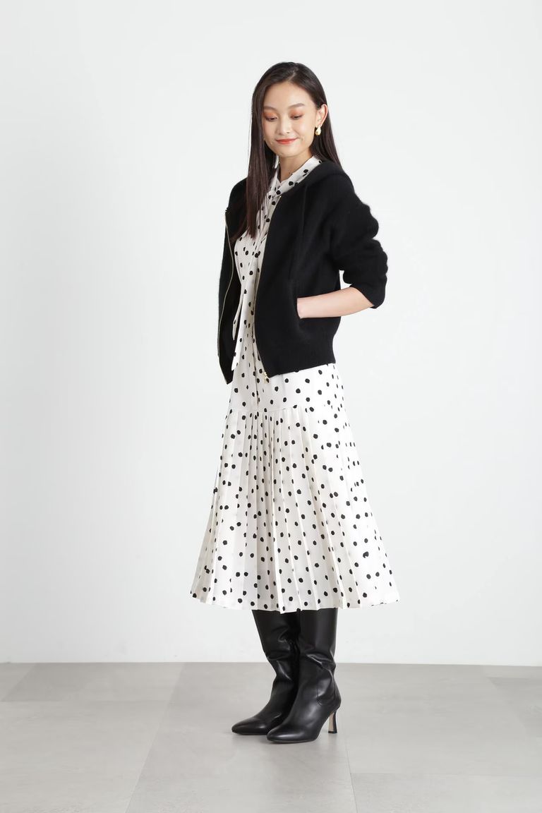 美品NEIL BARRETT プリーツワンピース プリーツ加工ノースリーブワンピース koibitomisaki コイビト