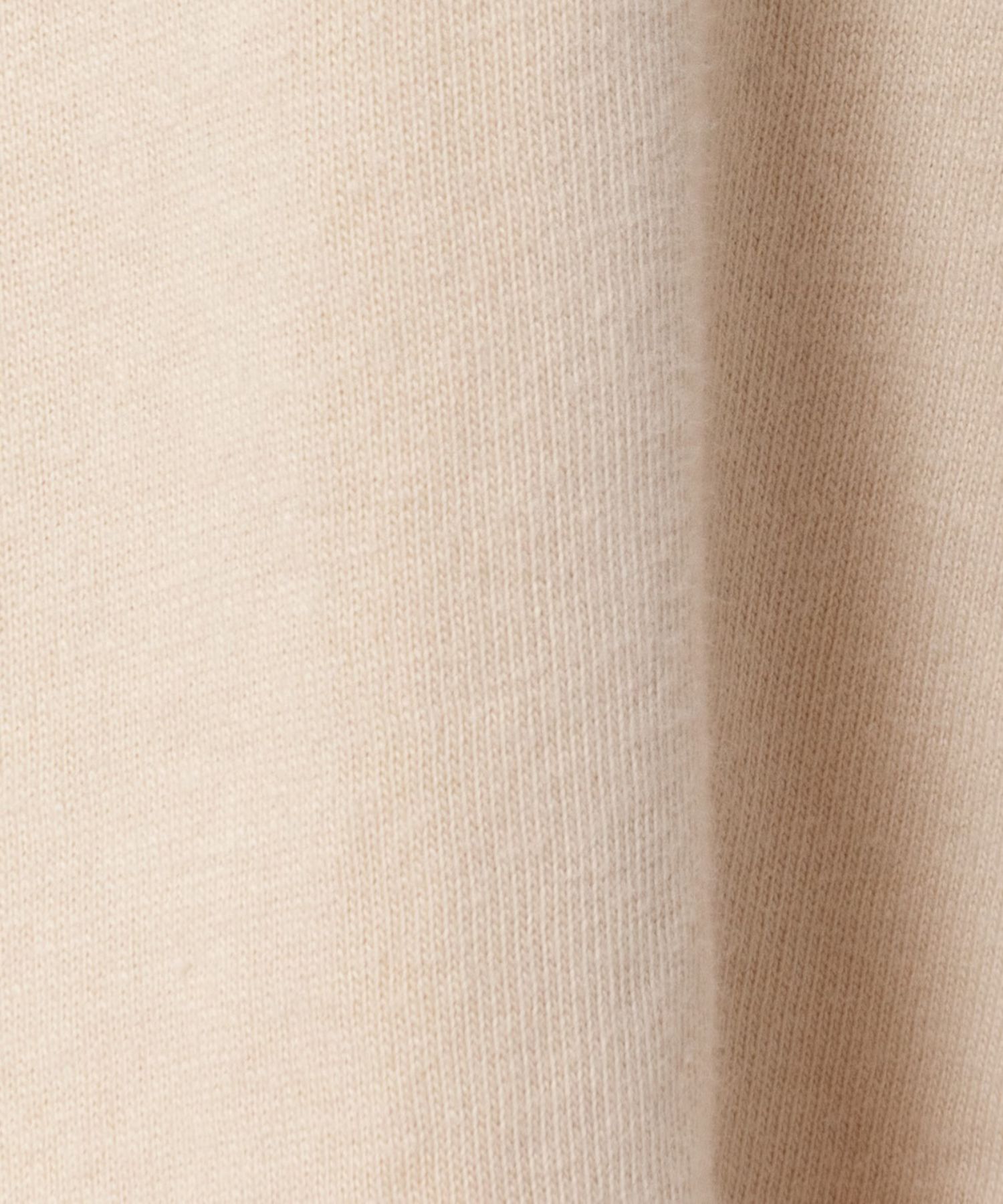 Long-sleeved T-shirt_Team logo style (ベージュ) 綿 / 透けない / ダブルステッチ / 手洗可 / BK261-12210