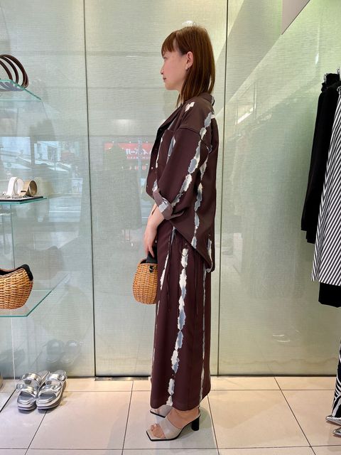 #【MIESROHE】シャツ×スカートセットアップ🤎✨