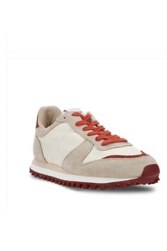 MARATHON TRAIL ( BEIGE/BROWN ) 牛革/ナイロン / TRAIL SOLE / 軽量