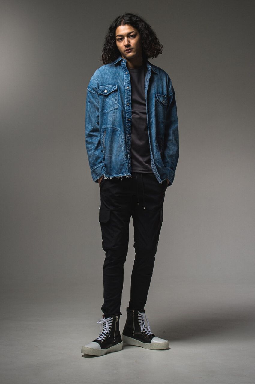 OVER DENIM SHIRTS / オーバーデニムシャツ