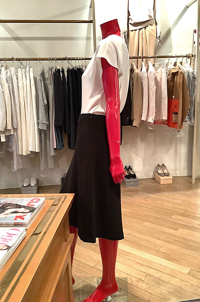新品！セオリー⭐︎フレアースカート Theory - Classic Crepe Flared Skirt L / フレアースカート