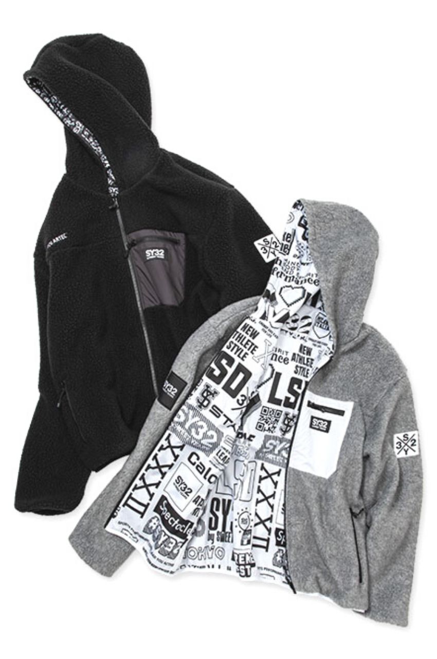 POLARTEC REVERSIBLE HOODIE / ポーラテックリバーシブルフーディー