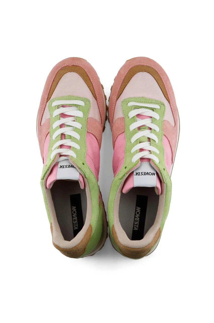 MARATHON TRAIL (MATCHA/STRAWBERRY) 牛革/ナイロン / TRAIL SOLE / 軽量