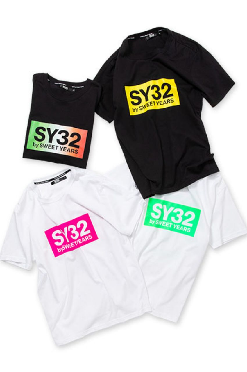 FLASH COLOR BOX LOGO TEE / フラッシュカラーボックスロゴTシャツ