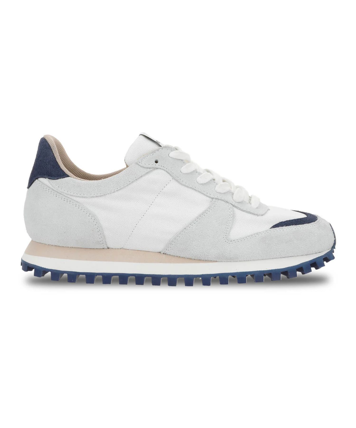 MARATHON TRAIL ( CREAM/BLUE ) 牛革/ナイロン / TRAIL SOLE / 軽量  / MR-2025A-CT-CRBL