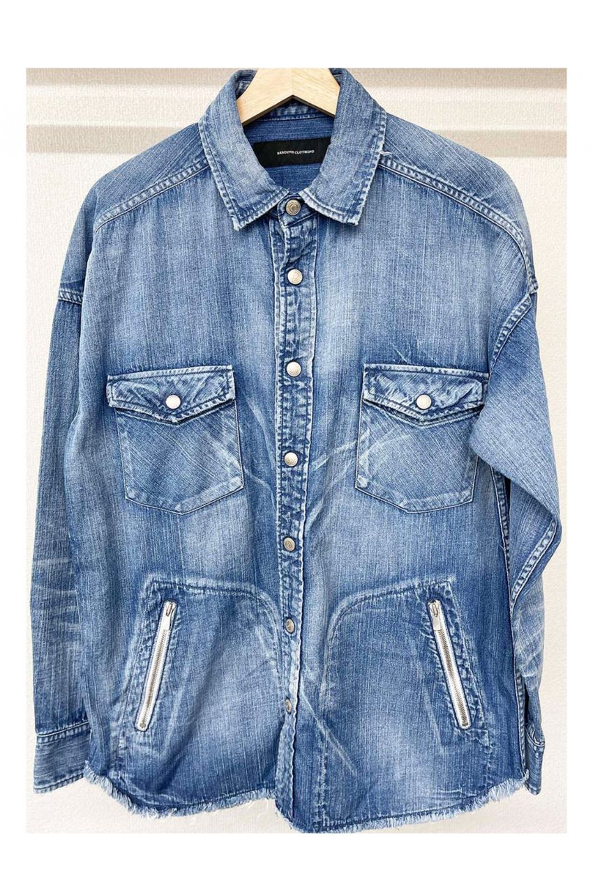OVER DENIM SHIRTS / オーバーデニムシャツ