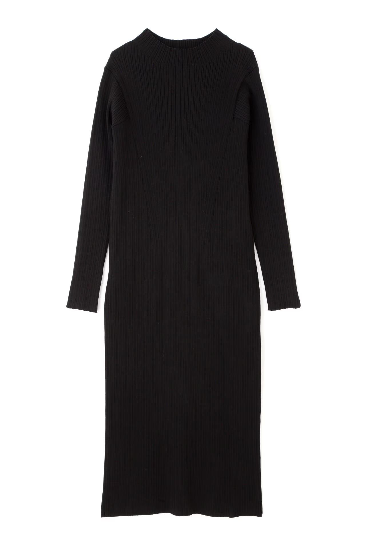 レイヤードニットワンピース (ベージュ) / ワンピースとジレのセット販売 / ストレッチ / ウォッシャブル / 0315147212