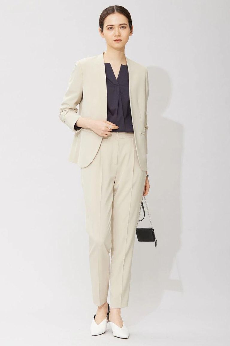 新品　AFFINITE&BELL /アフィニテ&ベル ノーカラージャケット hHxsNe7bCQuS.png?width=768