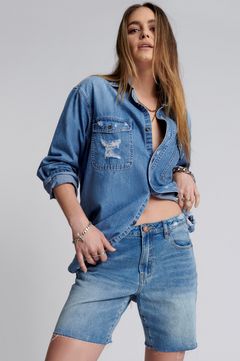 PACIFICA SMILE JACKSON MID WAIST WIDE LEG SHORT / ショートパンツ