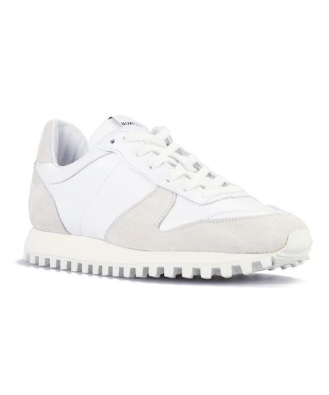 MARATHON LEATHER(ALL WHITE) / 紐あり / TRAIL SOLE / 軽量