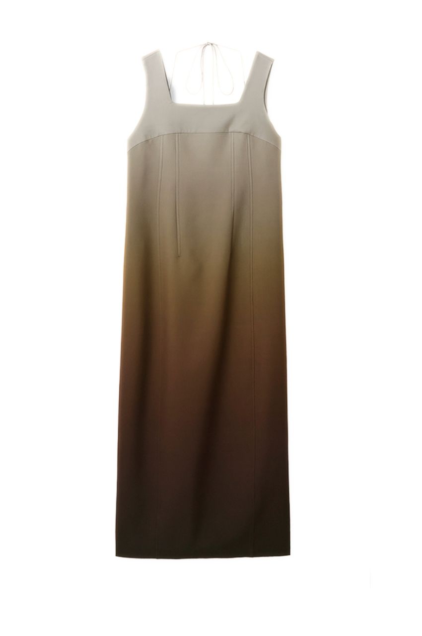 スクエアネックリラックスコクーンワンピース / ウォッシャブル