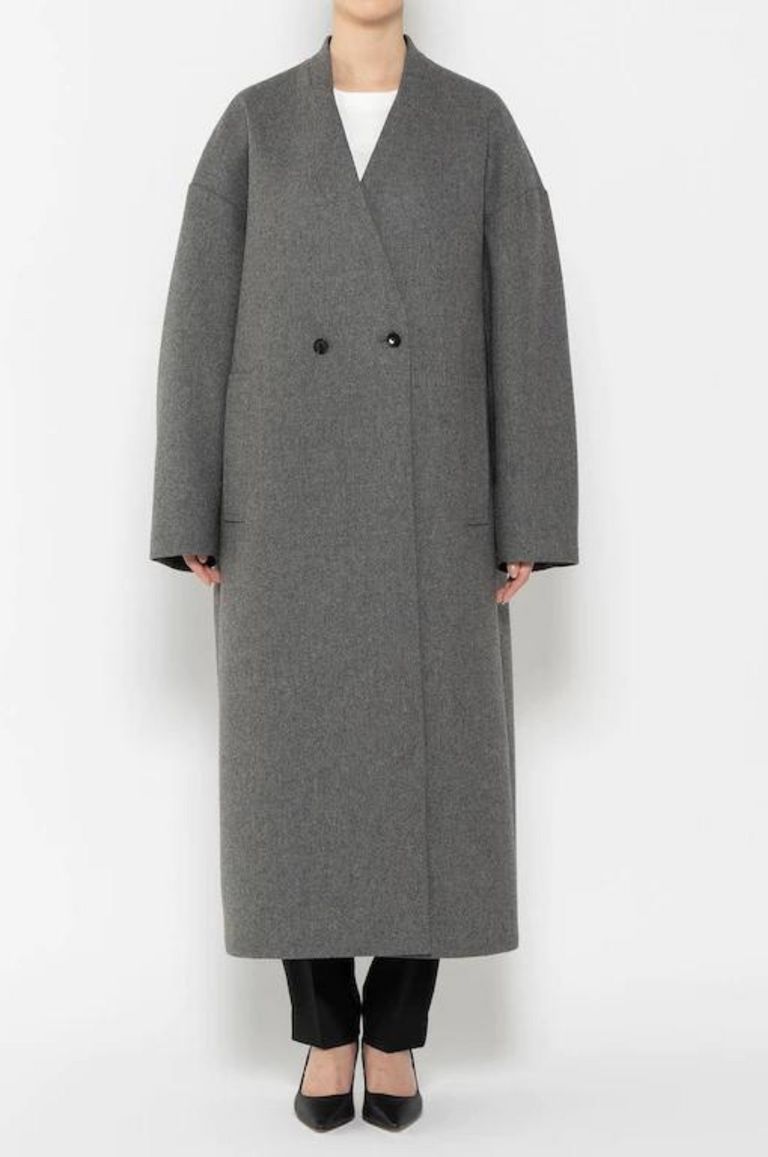 uncrave - WOOL BONDING LONG COAT/ウールボンディングロング