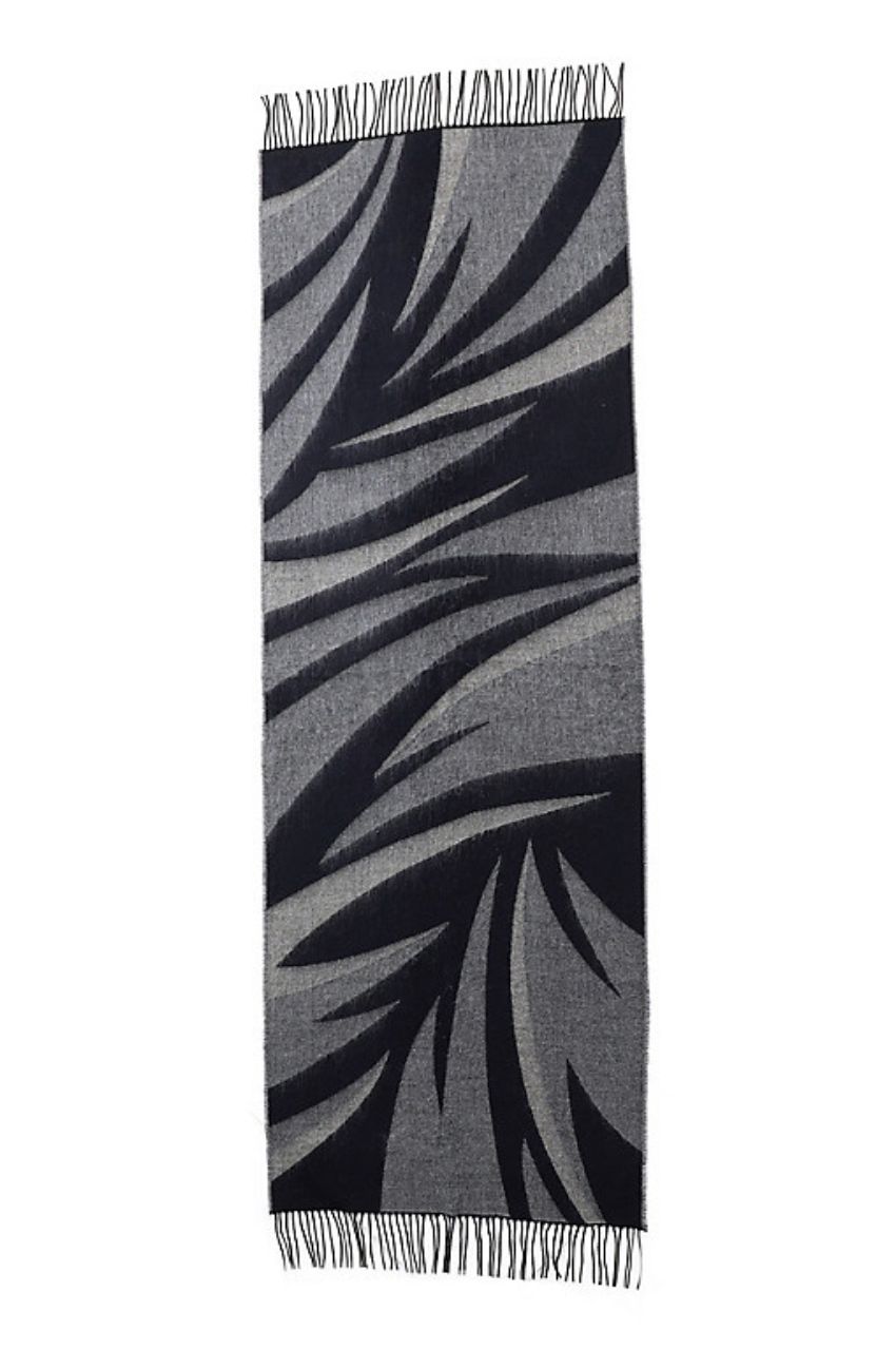 ART ZEBRA JACQUARD STALL  / アートゼブラジャカードストール