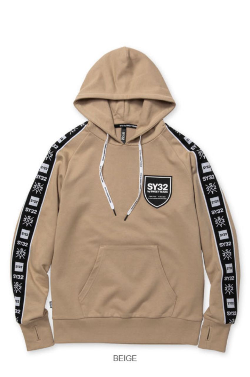 LINE TAPE P/O HOODIE / ラインテーププルオーバーフーディー