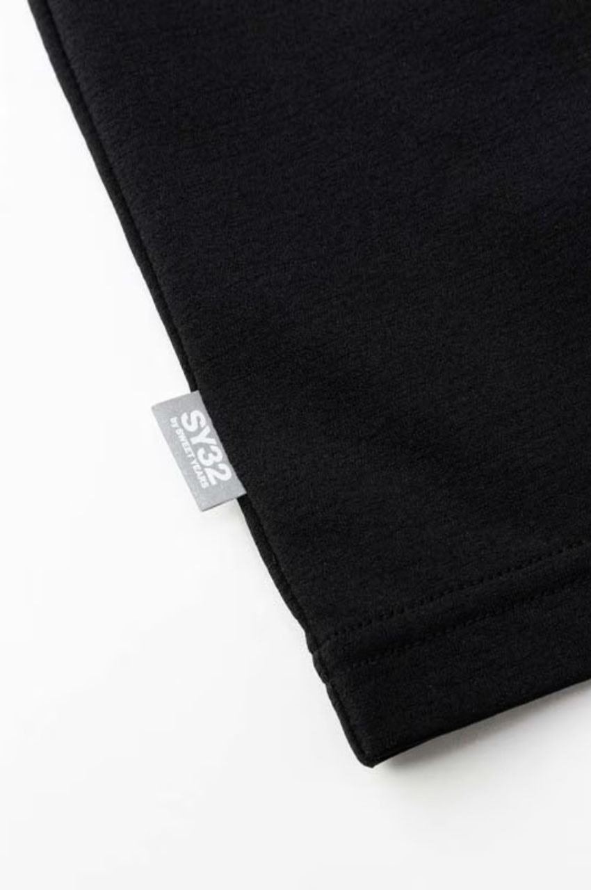 LANDSCAPE PHOTO TEE ( BLACK) コットン /  フロントプリント / クルーネック /洗濯可  /15051