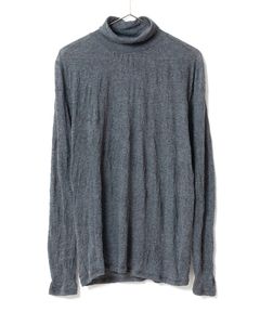 Washer Pleated Soft Turtle (チャコールグレー) ポリエステル / ワッシャープリーツ加工 / 柔らかい / 手洗い可 / FK252-70221