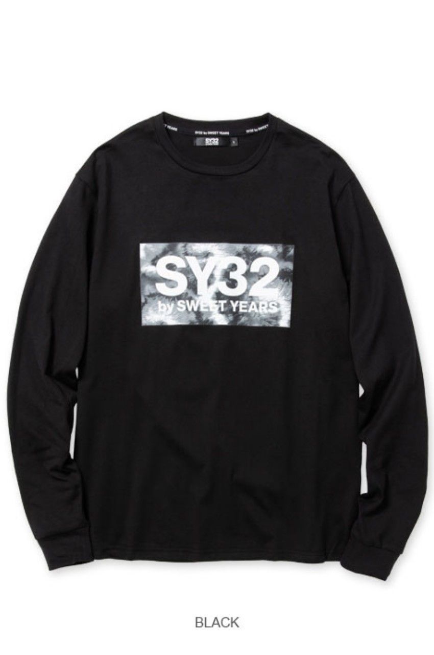 SY32 by SWEET YEARS - TIE DYE LOGO L/S TEE / ロゴロングスリーブTEE ...