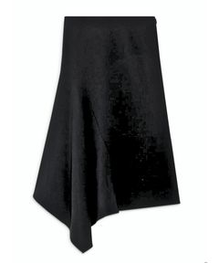 Admiral Crepe Panel Drape Skirt ( ブラック ) トリアセテート / ミディ丈 /シーズンレス / 手洗可 / 01-6107302