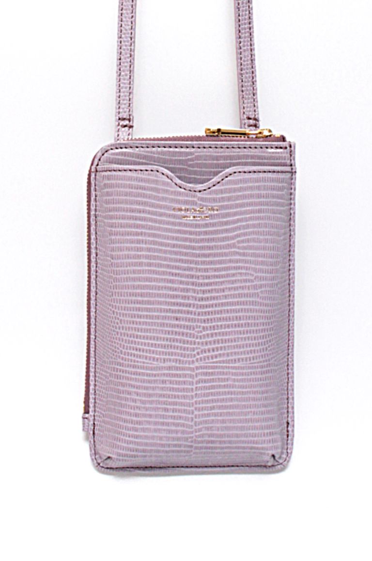 VIOLAd’ORO ヴィオラドーロ スマートフォンポシェット ラベンダー 新品