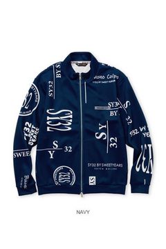 LIGHT SWEAT LOGO JACKET / ライトスウェットロゴジャケット